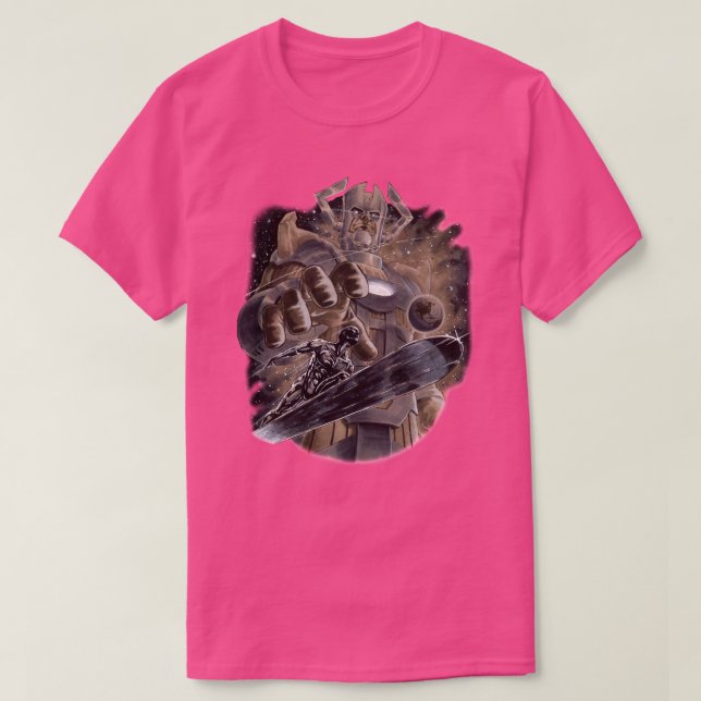 Silver Surfer Galactus T-Shirt (Design Front)