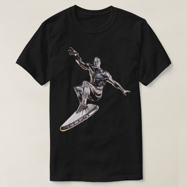Silver Surfer herald of Galactus T-Shirt (Design Front)