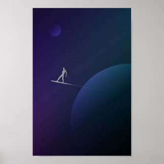 Silver Surfer Minimal Poster