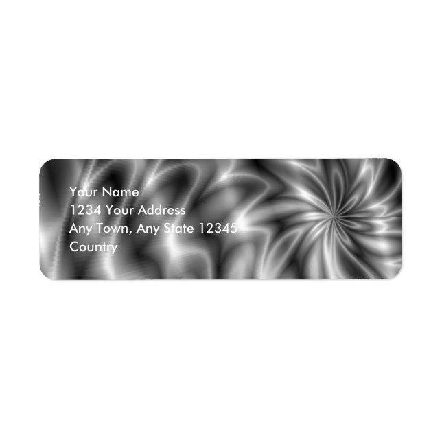 Silver Swirl Label (Front)