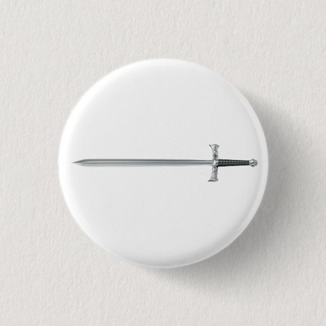 Silver sword button (Front)