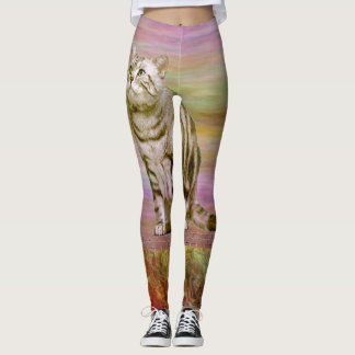 Silver Tabby Leggings