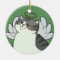 Silver Tabby Memorial Ornament