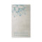 SILVER TEAL BLUE LOTUS SIMPLE EARRING DISPLAY