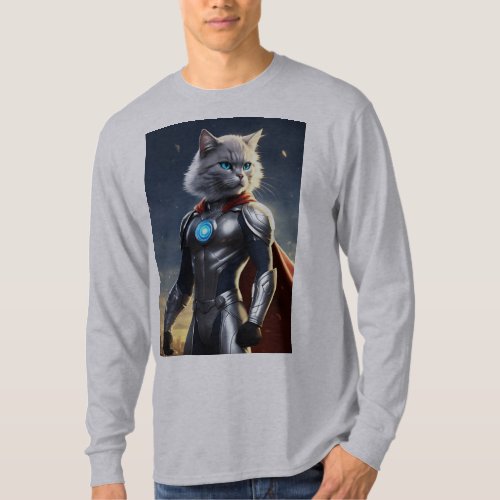  Silver The Agile Hero of Mystery T_Shirt
