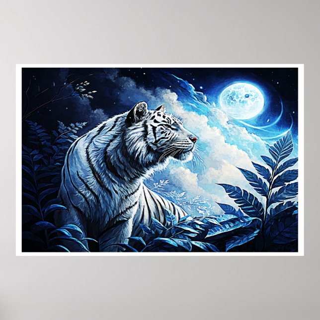 SILVER TIGER POSTER (Front)
