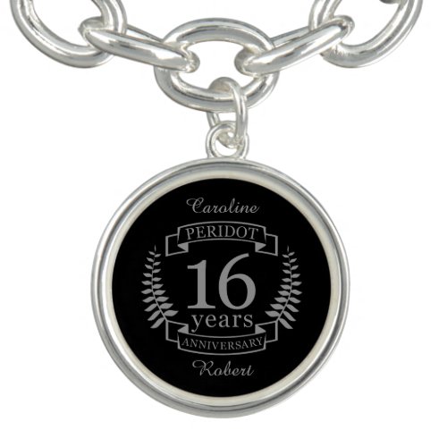 Silver Traditional wedding anniversary 16 years Bracelet