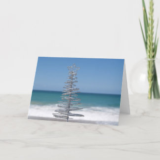 Silver Tree Holiday Card