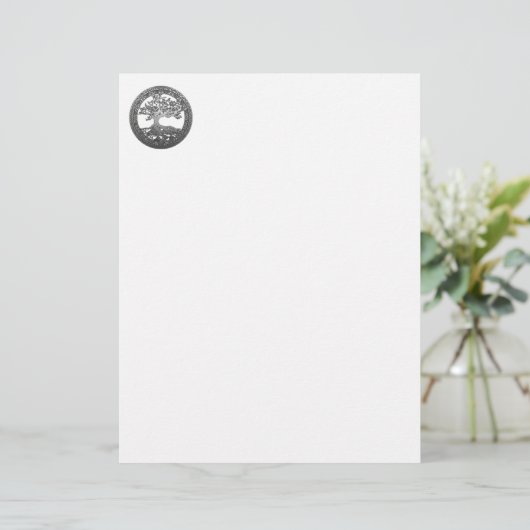 Silver Tree of Life (Standing Front)