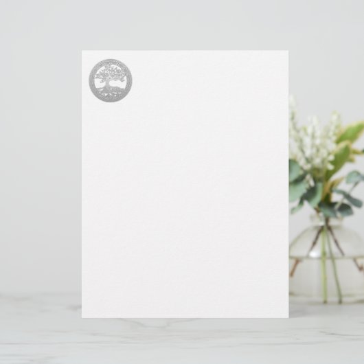 Silver Tree of Life (Standing Front)