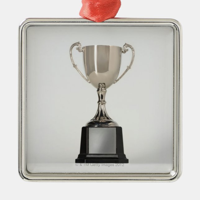 Silver Trophys Metal Ornament (Front)