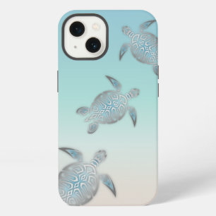 Silver Turtles Beach Style Case-Mate iPhone 13 Case
