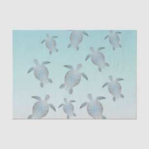 Silver Turtles Beach Style Tissue Paper