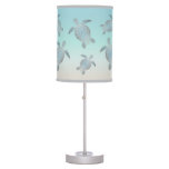 Silver Turtles Beach Themed  Table Lamp at Zazzle
