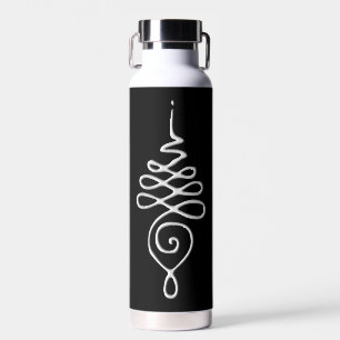 Silver Unalome  Water Bottle