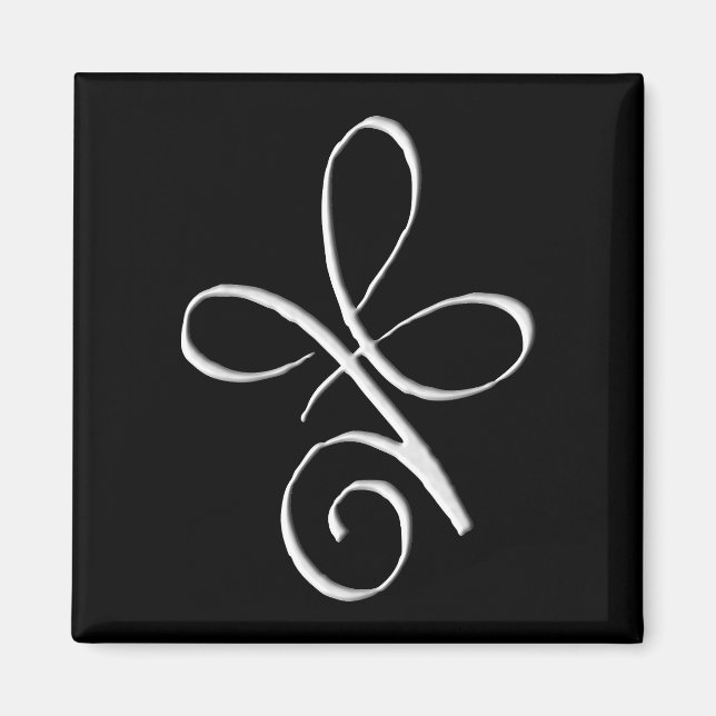 Silver Unconditional Love Magnet (Front)