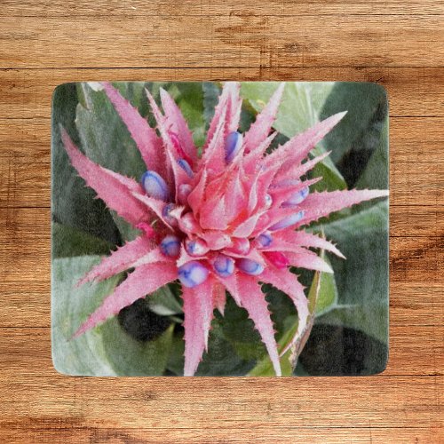 Silver Vase Plant Bloom Floral Cutting Board