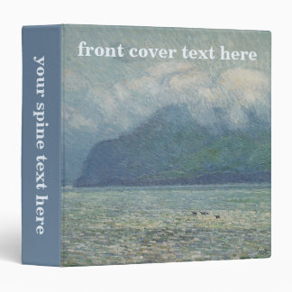Silver Veil and Golden Gate by Childe Hassam 3 Ring Binder