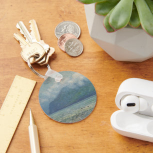 Silver Veil and Golden Gate by Childe Hassam Keychain