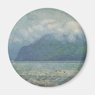 Silver Veil and Golden Gate by Childe Hassam Magnet