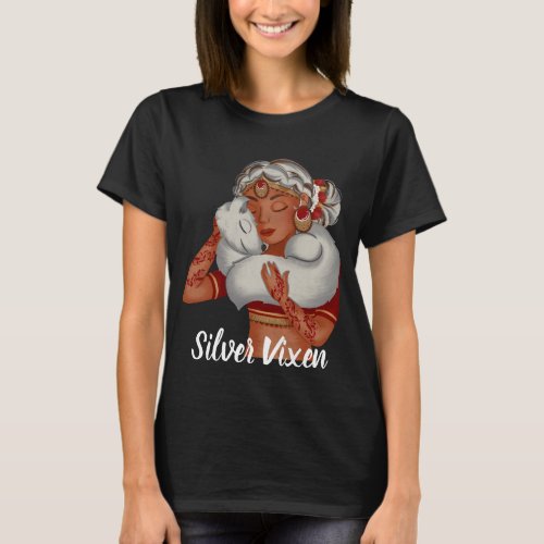 Silver vixen T_Shirt