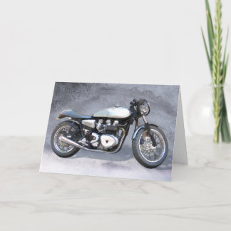 Silver Watercolor Card