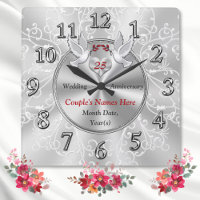 Silver Wedding Anniversary Gift Ideas, Anniversary