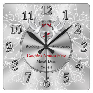 Personalized Parents 25th Anniversary Gifts On Zazzle