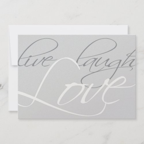 Silver Wedding Anniversary Invitation