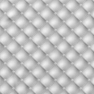 Silver White Faux Diamond Pattern Hotel Chic Bath Towel Set