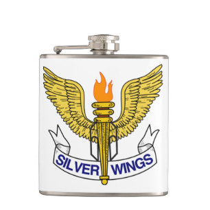 Silver Wings Flask