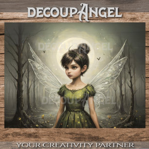 Silver Wings -Tinkerbell Explores the Magic Forest Tissue Paper