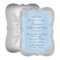 Silver Winter Wonderland Blue Sweet 16 Invitation