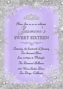 purple invitations zazzle