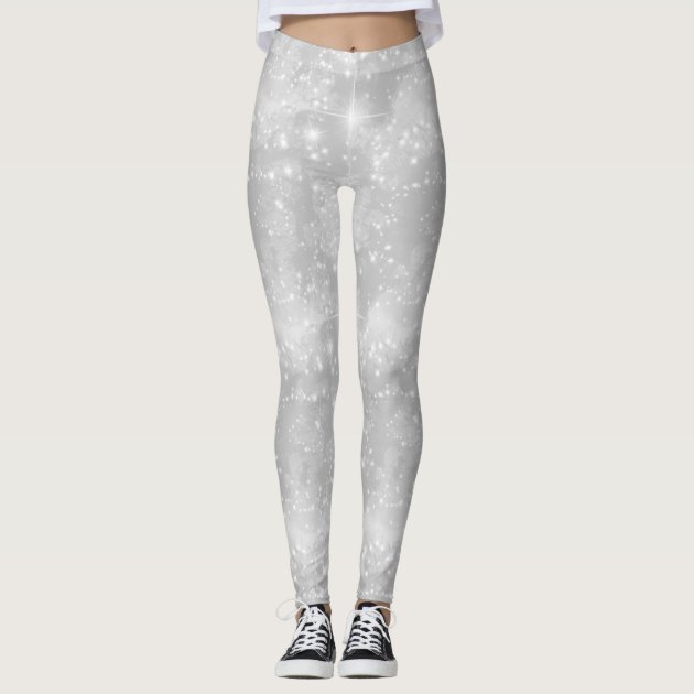 RAZZLE DAZZLE - HIGHER WAISTED BLACK AND SILVER PRINT LEGGINGS - FULL  LENGTH | Yoga Leggs