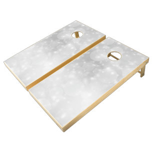 Silver   Zazzle_Growshop. Cornhole Set