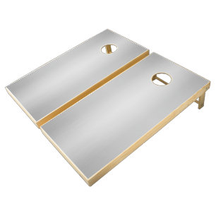 Silver   Zazzle_Growshop. Cornhole Set
