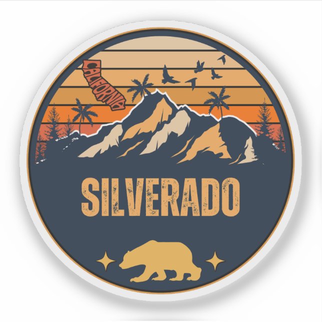 Silverado, California Sticker (Front)