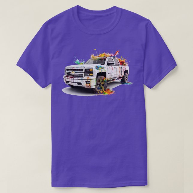 Silverado Pickup Truck T-Shirt (Design Front)