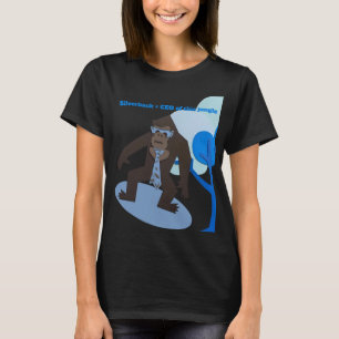 Silverback = CEO of this jungle T-Shirt
