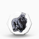 Silverback Gorilla Acrylic Award<br><div class="desc">The strikingly beautiful Silverback Gorilla</div>