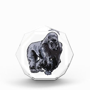 Silverback Gorilla Acrylic Award