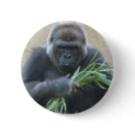 Silverback Gorilla Button