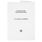 Silverback Gorilla Cards (Back)