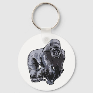 Gorilla Face Mad Mean Bottle Opener & KEYCHAIN KEY Ring Key 