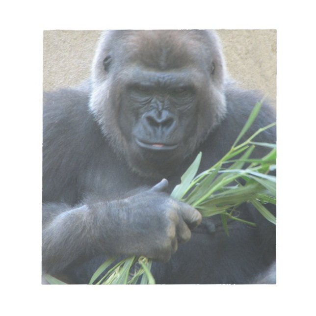 Silverback Gorilla Notepad (Front)