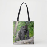 Silverback Gorilla Tote Bag at Zazzle