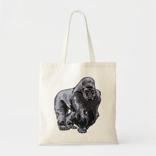 Silverback Gorilla Tote Bag