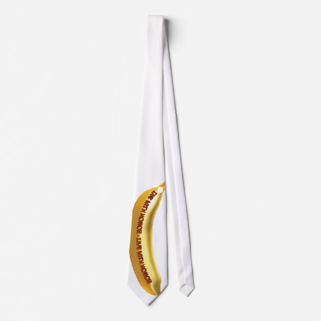 SILVERBACK SAMURAIS STUDIOS™ BANANA OF HONOR™ TIE (Front)
