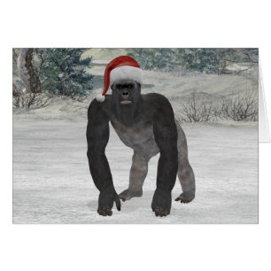 Silverback Santa Cards